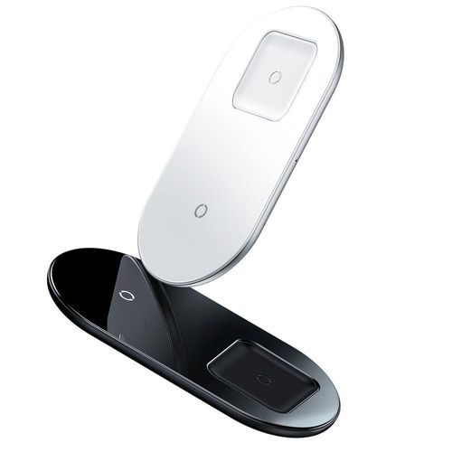 BASEUS SIMPLE PRO 2IN1 WIRELESS CHARGER WHITE na Arena.pl