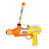 Paintball dziecięcy pistolet na farbę zestaw 50 kulek i okulary