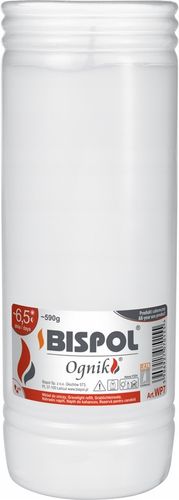 Wkłady do zniczy parafinowe BISPOL WP7 156h 12szt na Arena.pl