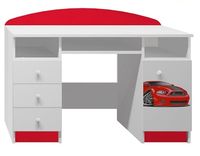 biurko do pokoju meble dla dzieci chłopca grafika samochód AUTO 10 NB7