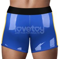 chic strap-on shorts (32 - 35 inch waist) blue