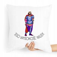 Poduszka Dla Wujka Jego Wysokość Wujek Prezent Z Nadrukiem Ze Zdjęciem