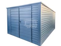 Schowek Domek Ogrodowy 3x3,5m Brama Dwuskrzydłowa Dach Spad w tył GP483