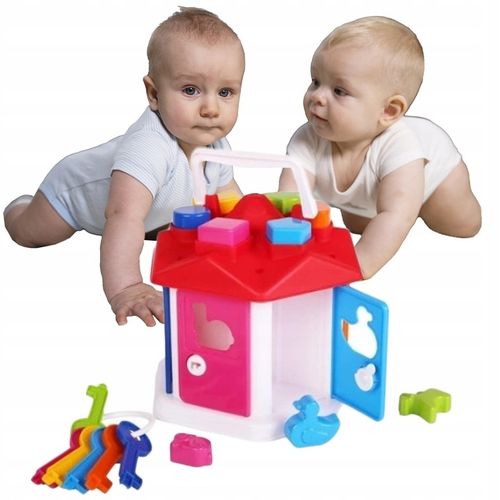 SORTER dla Dziecka ROCZNEGO Mądry Maluch Domek na Arena.pl