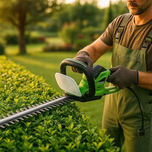 ELEKTRYCZNE NOŻYCE DO ŻYWOPŁOTU GAŁĘZI KRZEWÓW 2200W 610MM SEKATOR na Arena.pl