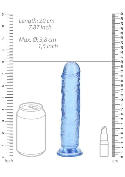 Straight Realistic Dildo With Suction Cup - 7'' / 18 zdjęcie 2