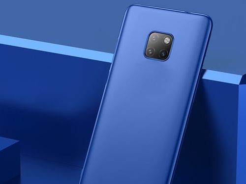 Etui MSVII Thin Case Huawei Mate 20 Pro Niebieskie na Arena.pl
