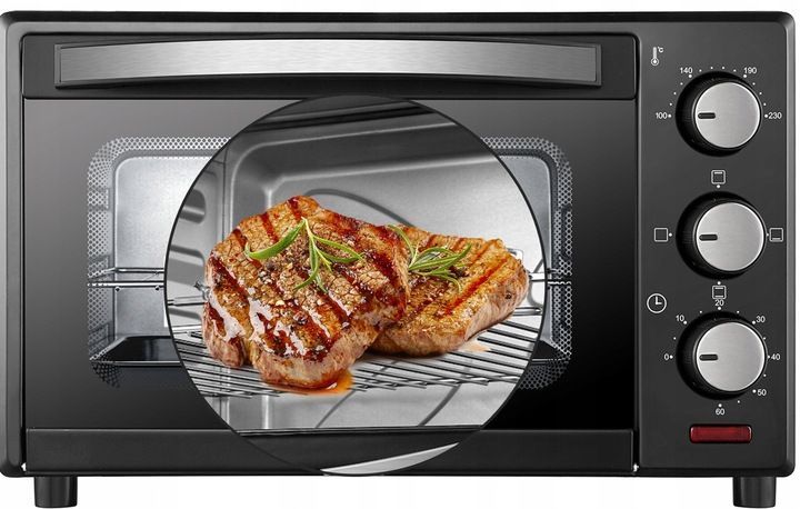 PIEKARNIK ELEKTRYCZNY 35L TERMOOBIEG+ROŻEN+GRILL zdjęcie 11