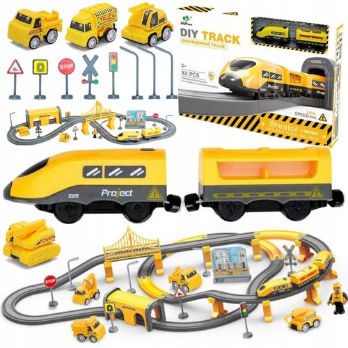 KOLEJKA ELEKTRYCZNA TUNEL MOST LOKOMOTYWA TORY 368 na Arena.pl