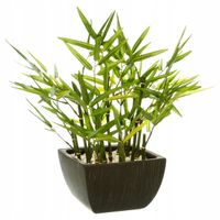 Sztuczna roślina bambus w doniczce dekoracja 35 cm