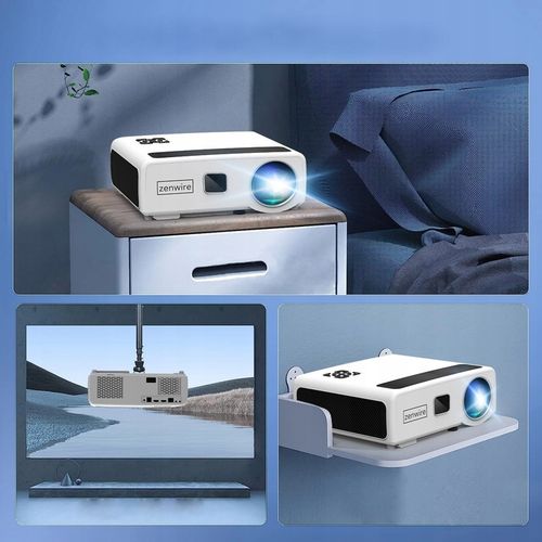 Projektor Rzutnik LED WiFi Android TV FULL HD 4K 24000lm 800 ansi Autofocus na Arena.pl