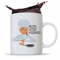 Kubek Dla Kucharza Mistrz Sztuki Kulinarnej Z Nadrukiem Ze Zdjęciem