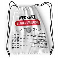 Plecak Dla Wędkarza Sportowy Szkolny Worek Torba Z Nadrukiem Ze Zdjęciem