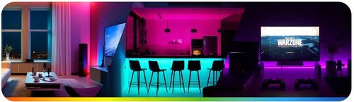 TAŚMA LED 4M RGB USB 5050 do TV Ledy PILOT APLIKACJA ZESTAW PAMIĘC KOLORU na Arena.pl