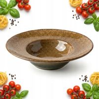 TALERZ GŁĘBOKI DO ZUPY 0.5L MAKARONU DESERÓW PRZYSTAWEK STARTERÓW Ø28 cm
