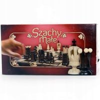 Szachy male drewniane 30018