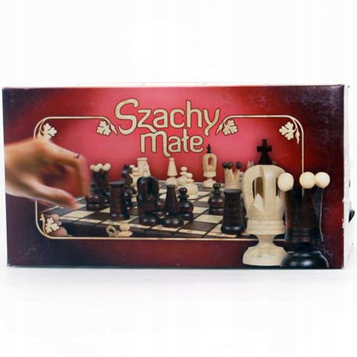 Szachy mae drewniane 30018 na Arena.pl