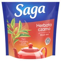 Herbata czarna ekspresowa Saga 105g 75 torebek