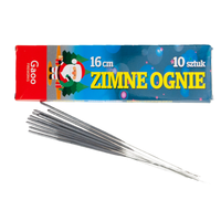kk92 zimne ognie 16cm sztuczne na ślub i święta 10