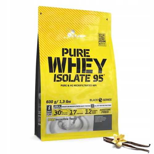 OLIMP PURE WHEY ISOLATE 95 600g ODŻYWKA BIAŁKOWA IZOLAT BIAŁKA WHEY WPC na Arena.pl