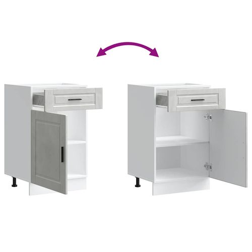 Szafka kuchenna dolna, Porto, betonowy szary na Arena.pl