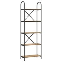 Półka na książki dąb artisan 60 x 30 x 183 cm