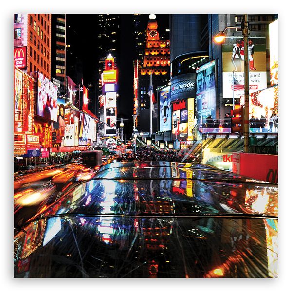 OBRAZ NA PŁÓTNIE DO SALONU Times Square zdjęcie 1