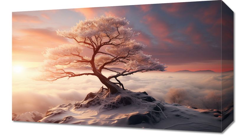 Obraz 50x30cm Zimowa Odyseja zdjęcie 1
