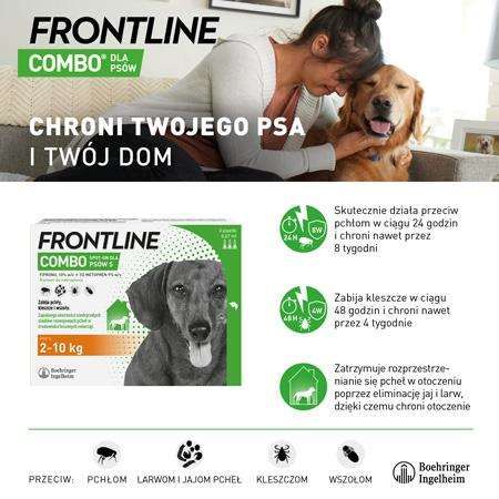 FRONTLINE combo dla psów L 3 pipety na Arena.pl