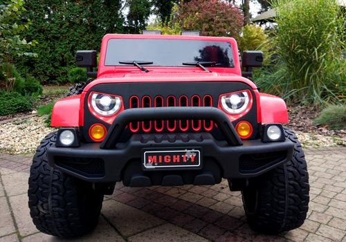 AUTO NA AKUMULATOR JEEP 4x4 Czerwony na Arena.pl