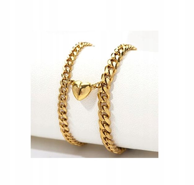 Bransoletka Dla Przyjaciół Par X2 Złota Pancerka zdjęcie 5