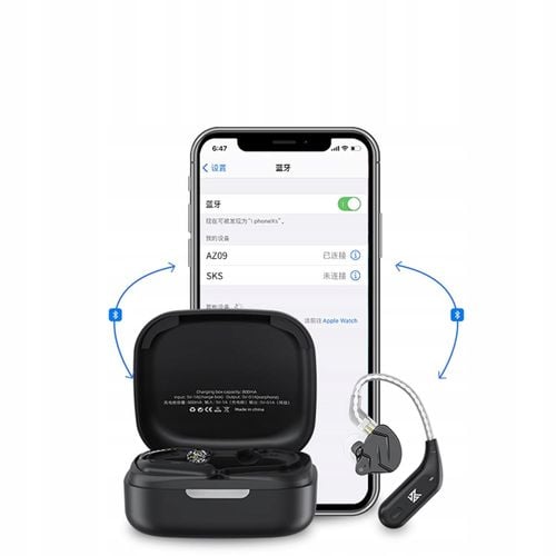 Moduł Bezprzewodowy Do Słuchawek Kz C-Pin Adapter Bluetooth 5.2 na Arena.pl