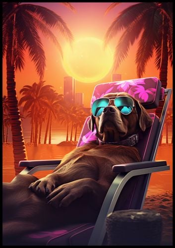 Plakat 70x100cm Lato w Stylu na Arena.pl