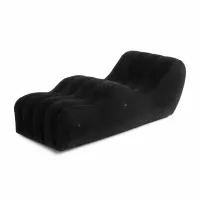 bedroom fantasies the lounger ławka dmuchana czarna ergonomiczna