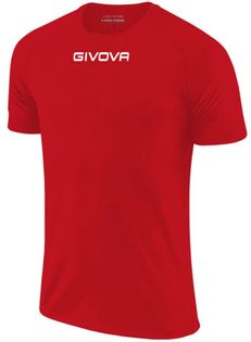 Koszulka Givova Capo MC czerwona MAC03 0012 2XS