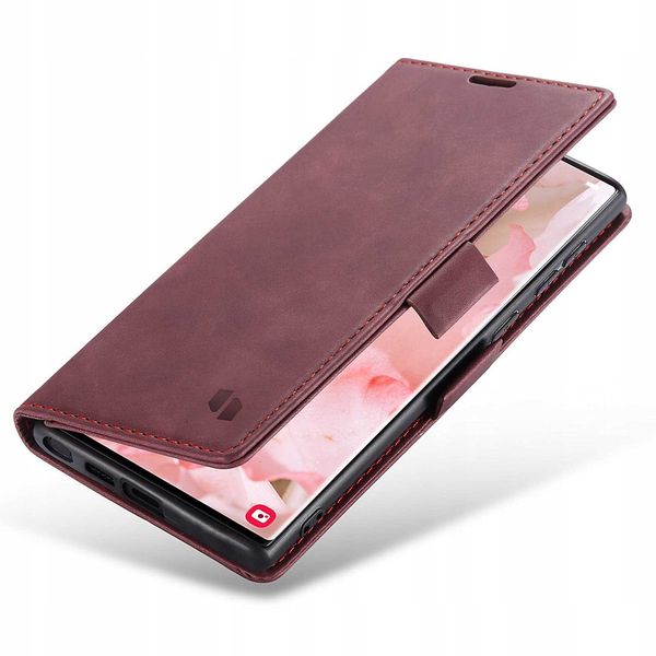 Spacecase Wallet Galaxy S22 Ultra Red zdjęcie 6