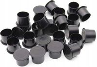 TATTOO KUBECZKI na tusz pigment podstawce do tatuażu 50szt Średnie M Black