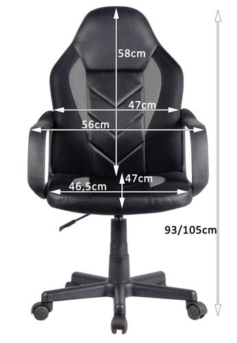 FOTEL GAMINGOWY F4G FG-C18 NIEBIESKI na Arena.pl