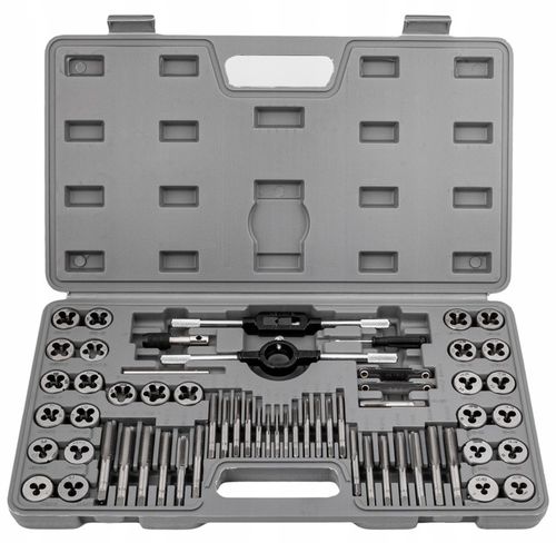 ZESTAW NARZYNKI GWINTOWNIKI KALIBROWNIKI 60el na Arena.pl