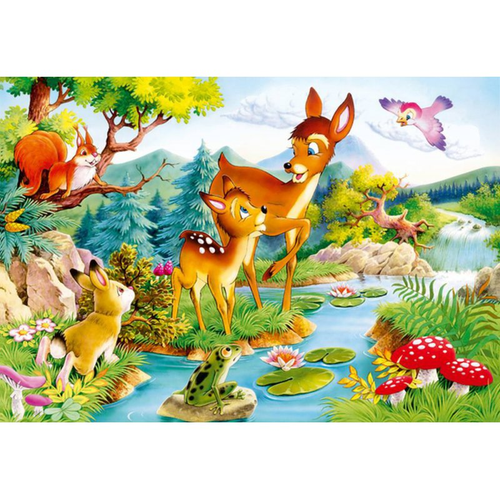 PUZZLE 120EL. LITTLE DEER na Arena.pl