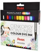 ZESTAW CIENKOPIS POINTLINER COLOUR 12 KOL S40-ST12PL PENTEL