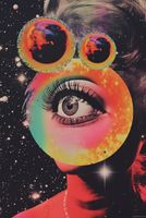 Plakat 68x101cm Oko w Kosmosie