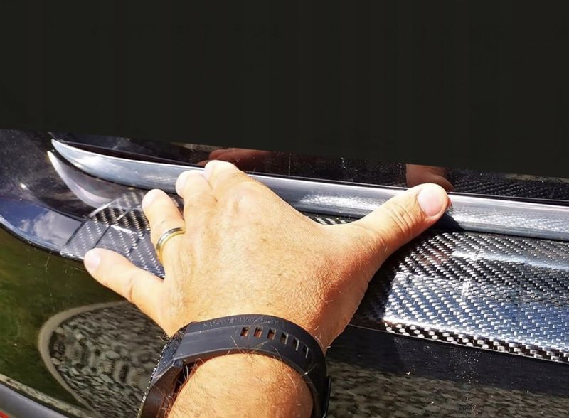 Hyundai Palisade -Listwa Chrom chromowana na bagażnik Nakładka Tuning zdjęcie 4