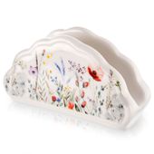 Serwetnik Porcelanowy Stojak na Serwetki Papierowe Chusteczki Stół Maki