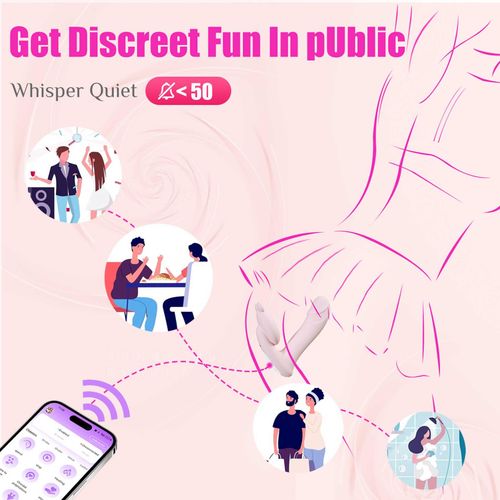 silicone vibrator 3 speeds, 6 frequencies finger function, heating + app na Arena.pl