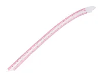 Linijka / krzywik giętki do szwów bocznych i krokowych 55 cm.