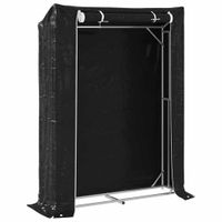 Stojak na drewno opałowe z drutem stalowym, 150x40x200 cm