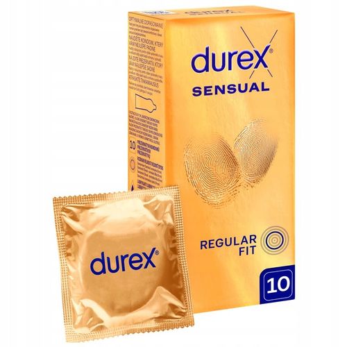 ULTRA CIENKIE Prezerwatywy DUREX SENSUAL dopasowane INVISIBLE lateks na Arena.pl