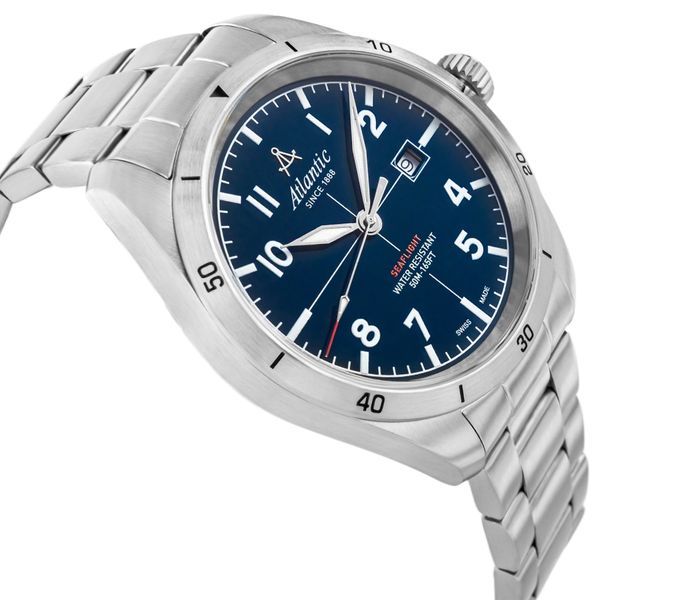 zegarek męski atlantic seaflight 70356.41.55 + box zdjęcie 3