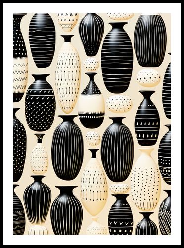 Plakat 50x70cm Monochromatyczna Harmonia na Arena.pl